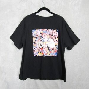 The North Face Women's 1X T-Shirt Black International Women's Day Florall